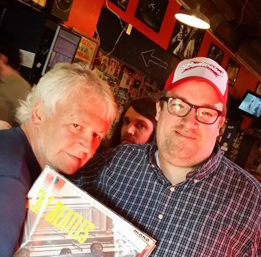 Corey Rader, right, owns the Brass Rail.