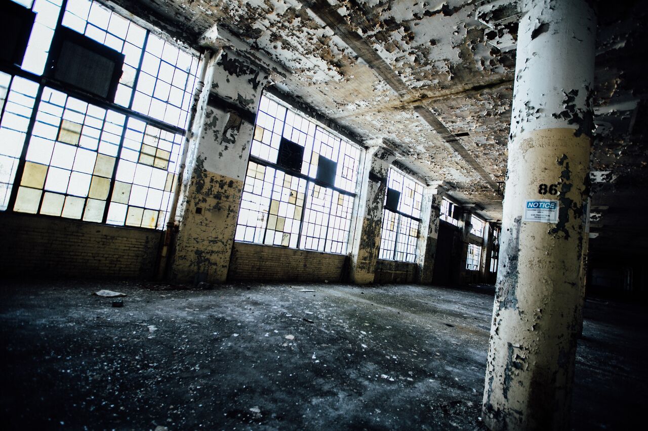 Over the last several decades of disuse, the 18 remaining buildings on GE's campus have fallen into disrepair.