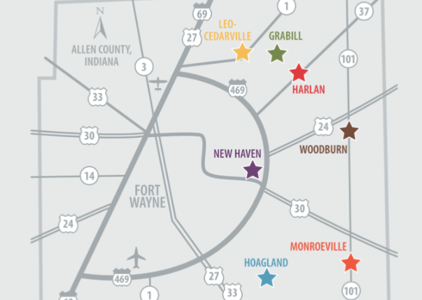 Seven communities make up the NewAllen Alliance.