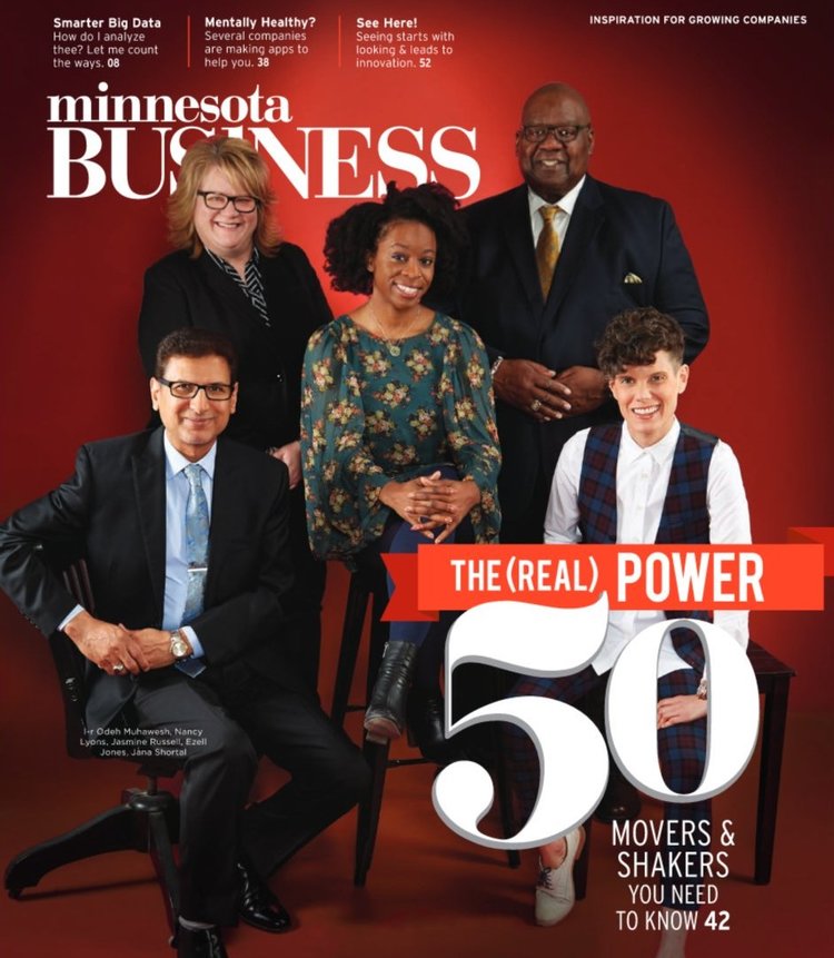 Russell was featured as one of the Power 50 by Minnesota Business magazine in 2017.