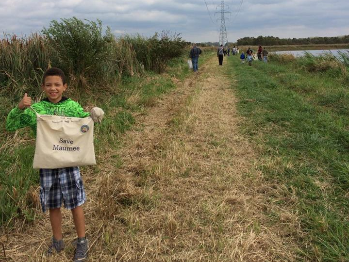 Children and students get involved with Save Maumee.