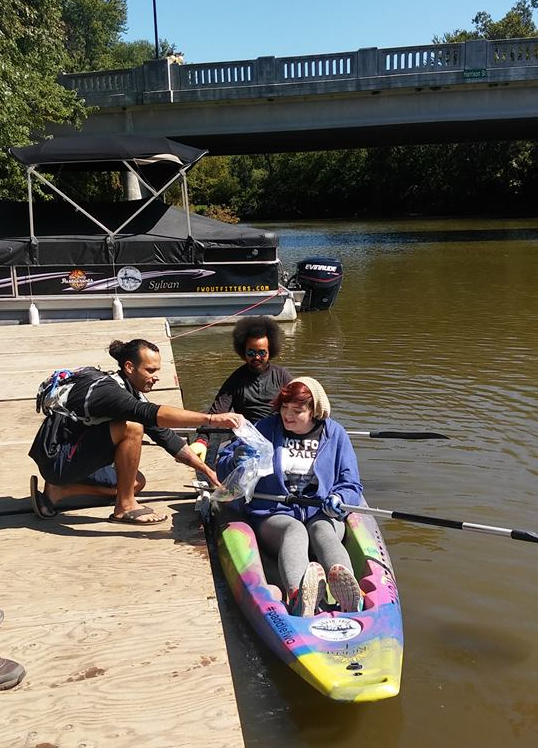 Save Mamuee hosts a Canoe Cleanup day to pick up trash along the riverfront.