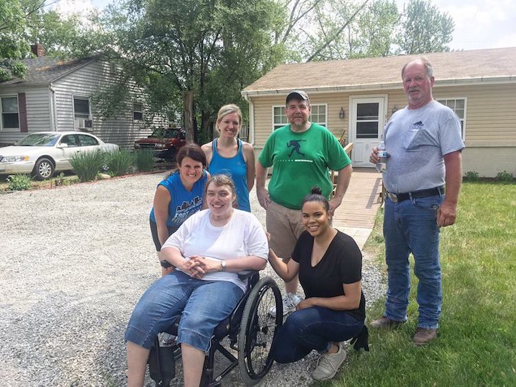 NeighborLink builds many ramps to make homes wheelchair accessible.
