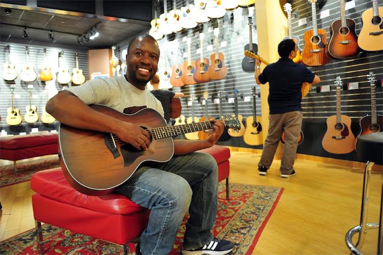 Customers are encouraged to test instruments at Sweetwater's retail location.