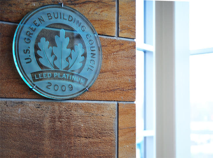 Sweetwater is a LEED Platinum Certified building.