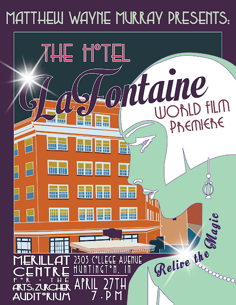 A poster for Murray's documentary set to air on PBS.