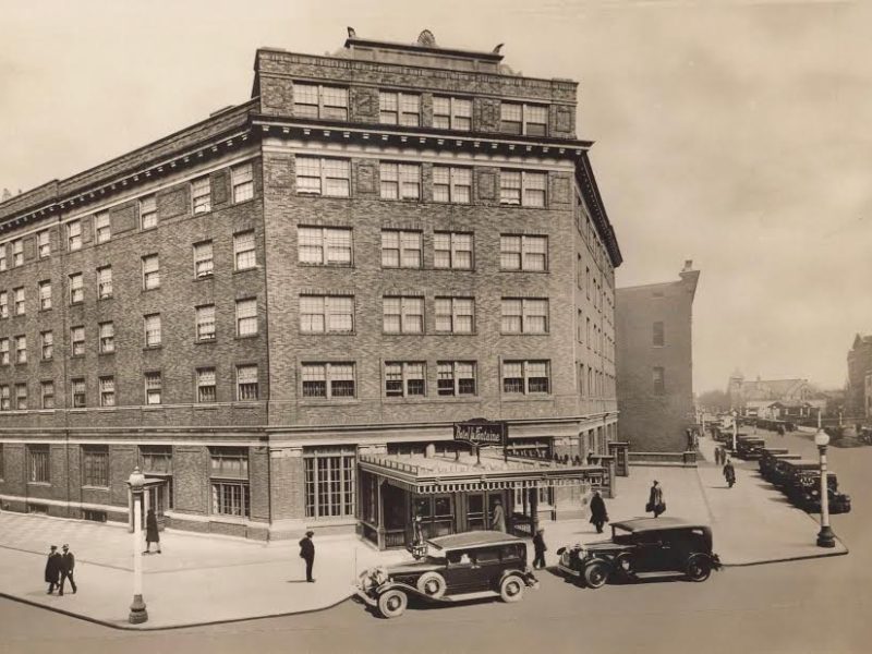 The Hotel LaFontaine was a popular stay for the rich and famous when it opened in 1926.