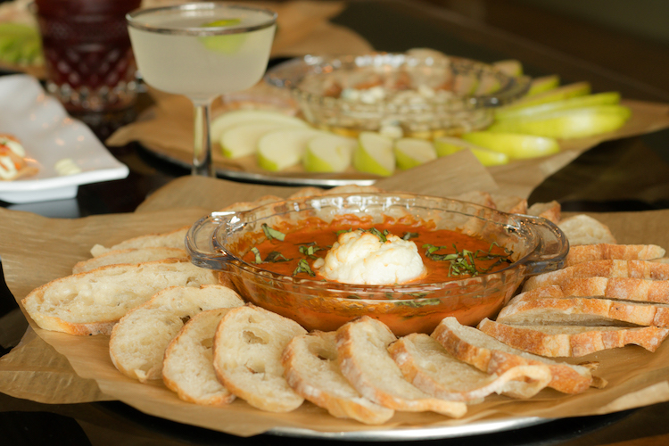 HT2 offers a menu of appetizers and drinks.