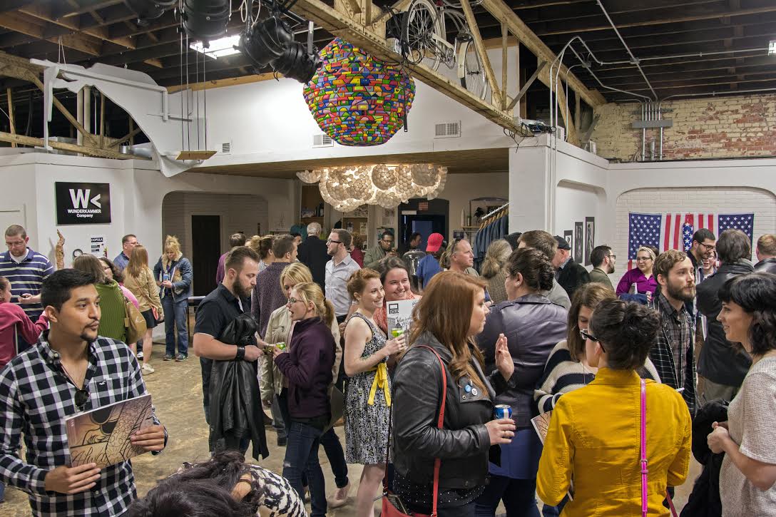 Pique launches new issues of its magazines with Art Party openings.