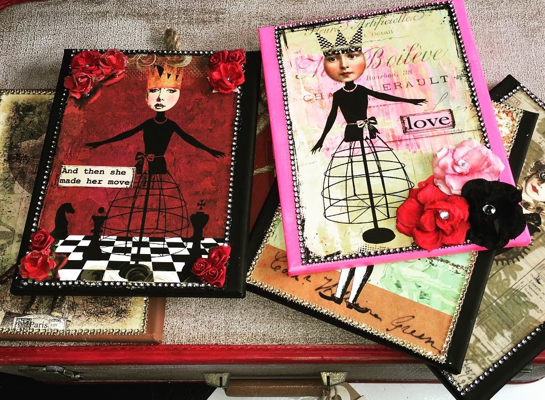 Crafts by local artists at Molly Rose & Company.