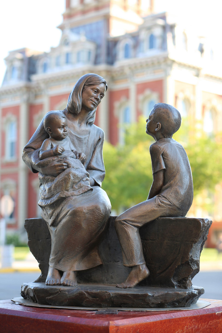 "Mother's Cherished Moment" by Ben Hammond.