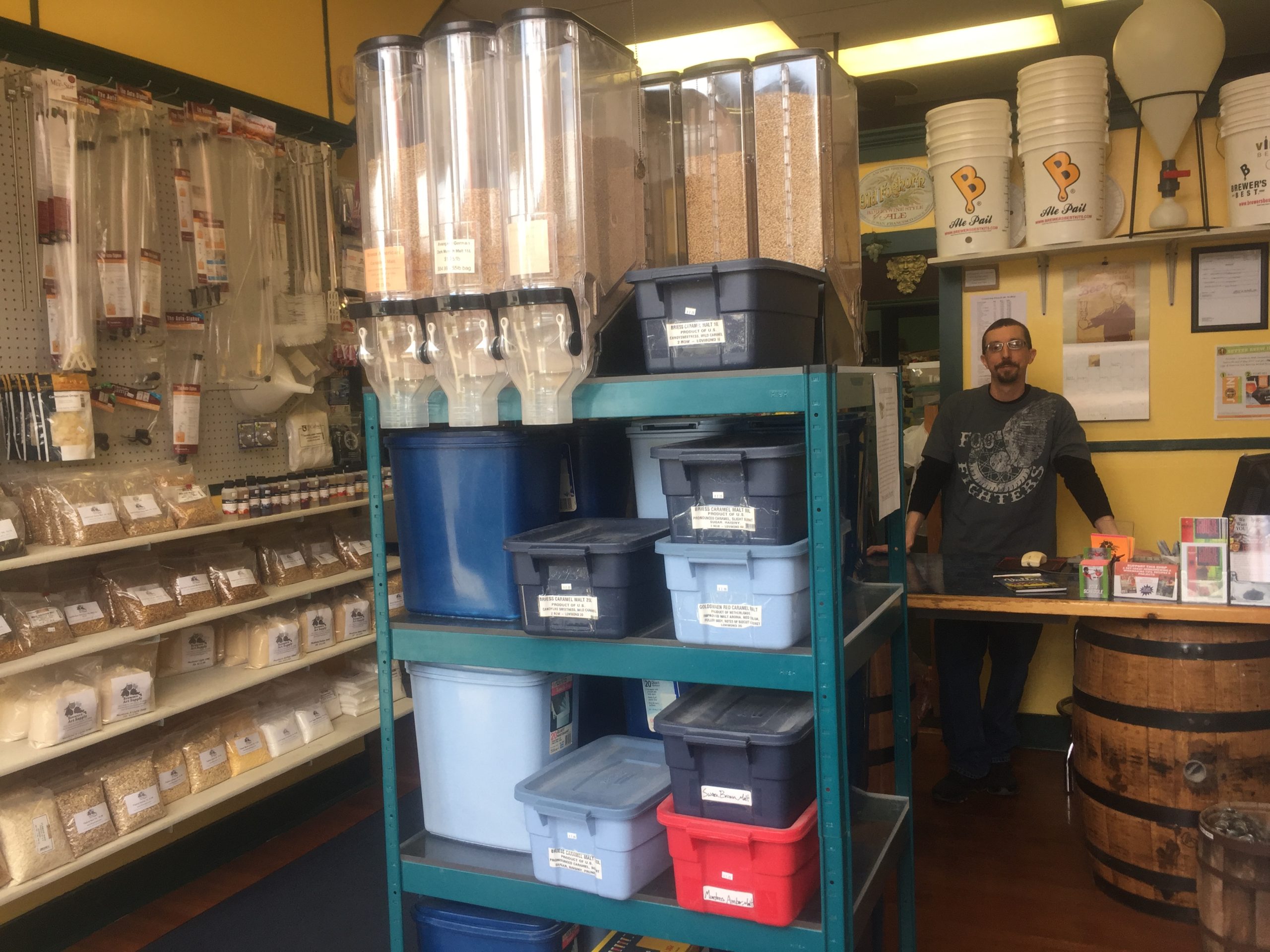 Joe Martin is the Store Manager at Brewers Art Supply.
