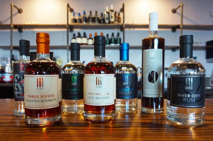 Three Rivers Distilling Co. offers a full range of locally made spirits from Indiana ingredients.
