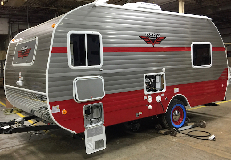 The RV industry is a major employer in LaGrange and Elkhart counties.