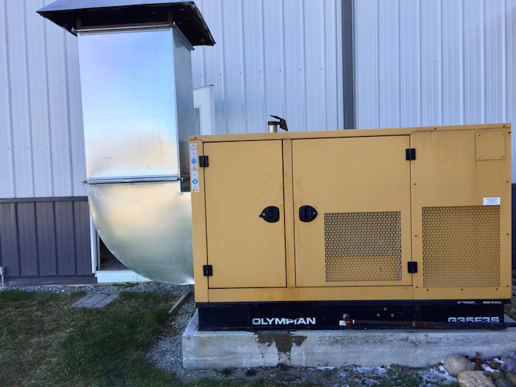 Like many Amish businesses, Heartland Mattress uses generators for electricity.