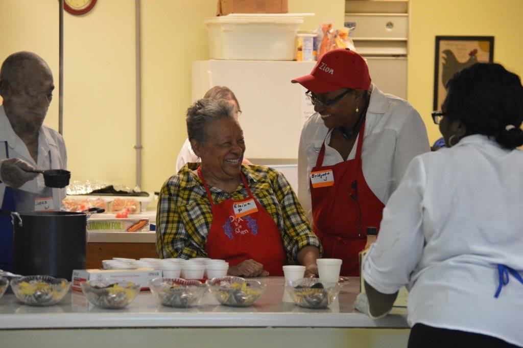 Dwire says participants often develop a community over the course of the Our HEALing Kitchen class sessions.