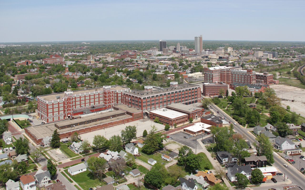 The GE campus is about a five-minute drive from Downtown Fort Wayne on the South Side.