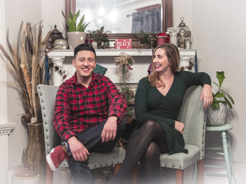 Raul Perez and Lyndsay Sheets live in the 300 block of West Suttenfield Street.