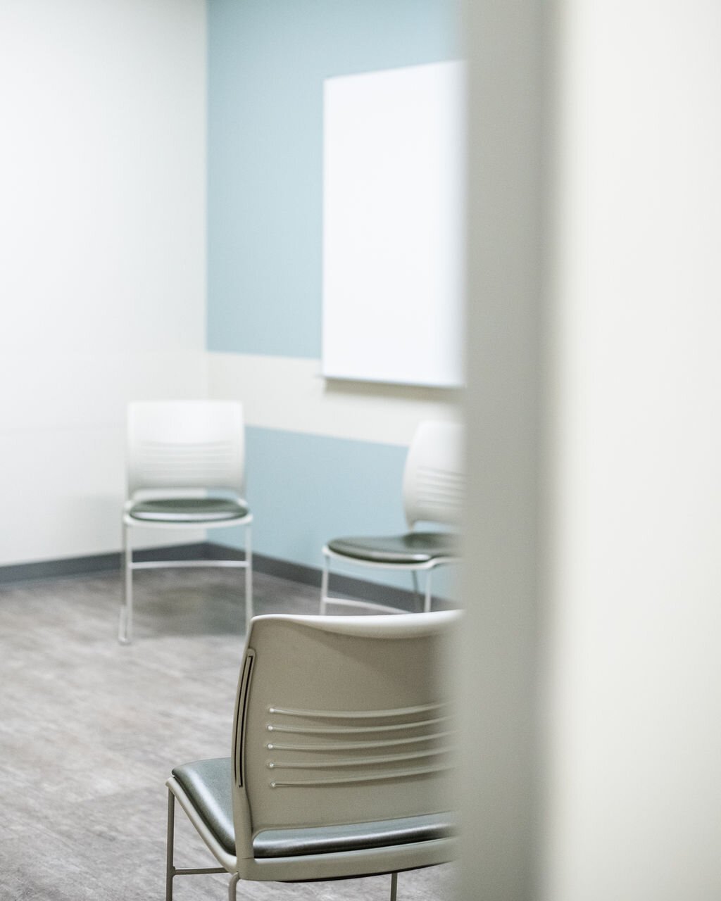 Inside the medication-assisted treatment (MAT) and intensive outpatient program (IOP) clinic at Parkview Wabash Hospital.