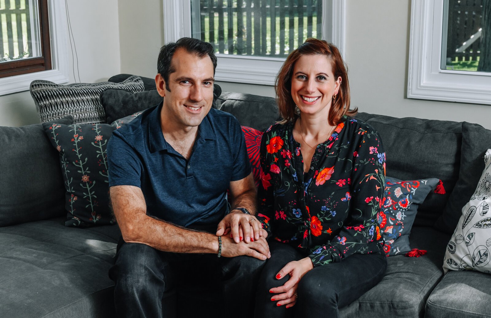 Irene Paxia, right, and her husband, Andrew Applegate, run the consulting firm Petra Solutions from their home, helping companies improve cross-cultural, fundraising, and business strategies.