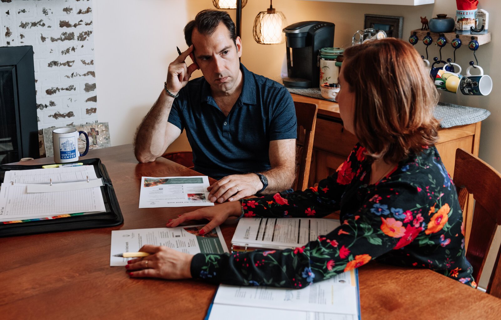 Irene Paxia, right, and her husband, Andrew Applegate, run the consulting firm Petra Solutions from their home, helping companies improve cross-cultural, fundraising, and business strategies.