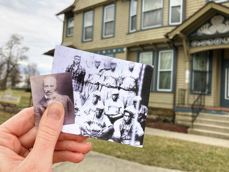 William E. Warfield and the Fort Wayne Colored Giants are history-makers in Fort Wayne.