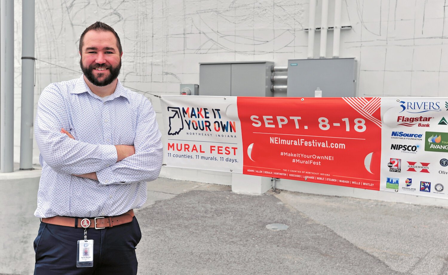 Urban Planner Dan Baisden is helping bring more public art to the city.
