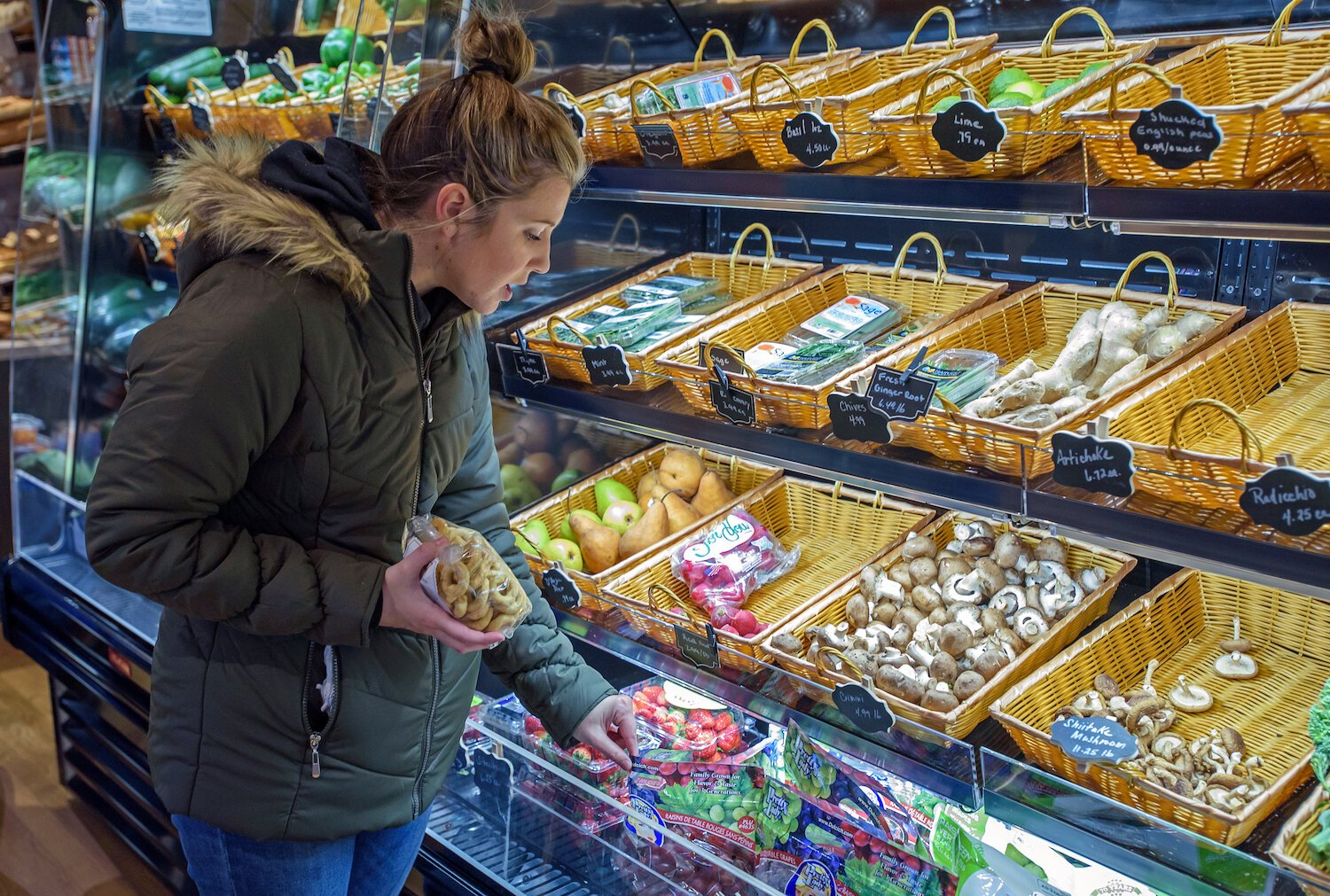 Antonuccio's Italian Market has been busy with shoppers since it opened.
