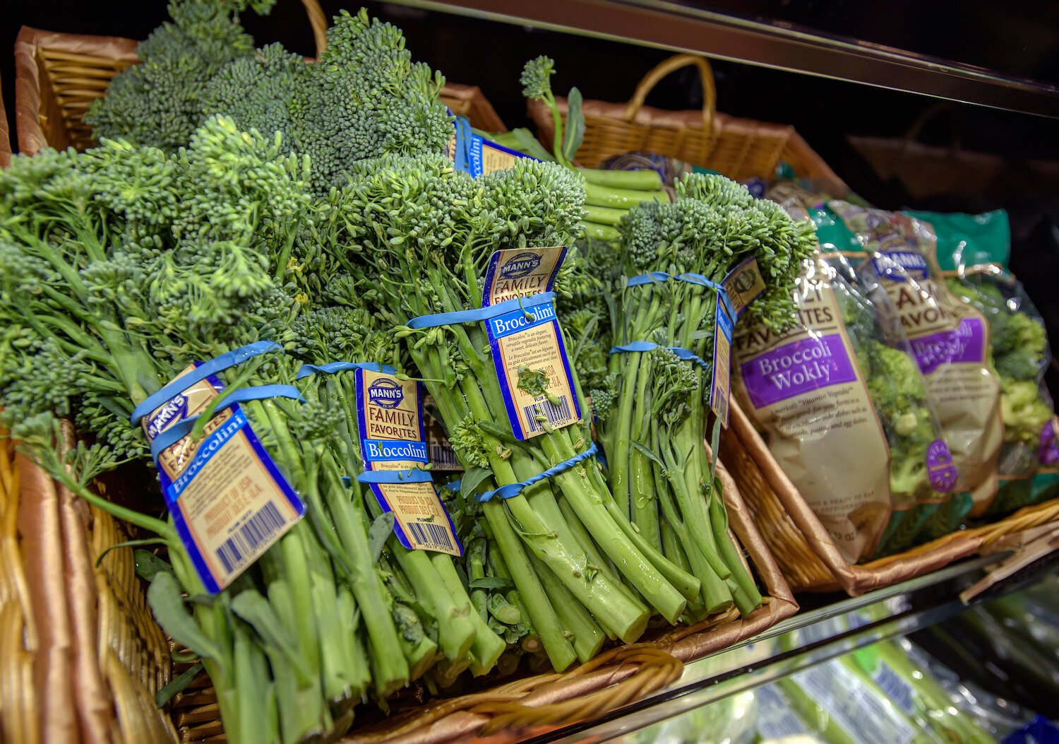 Along with Italian favorites, fresh produce is sold at Olive oil at Antonuccio's Italian Market.