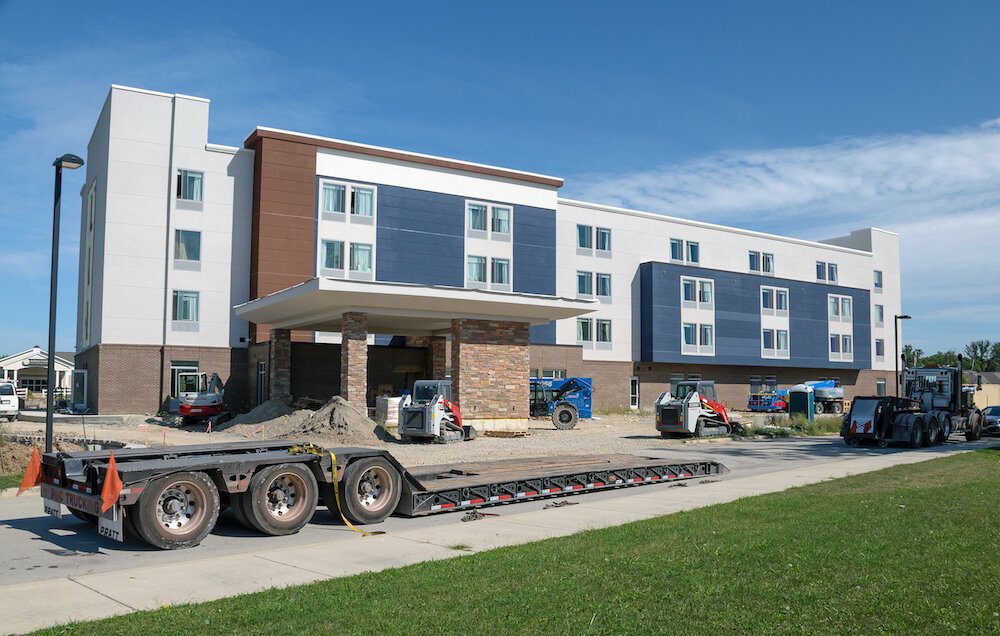 Construction is a common sight around the Dupont-Diebold area.