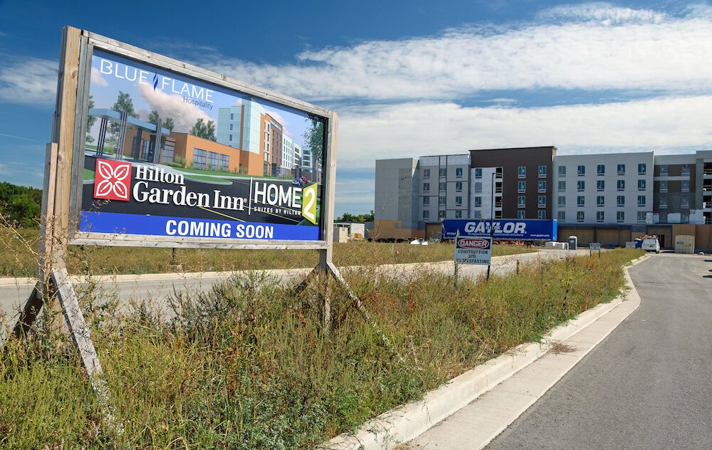 Six hotels are in construction or planned for the area around PRMC.