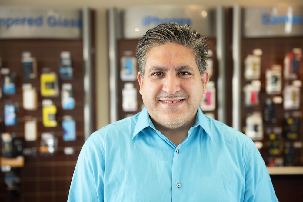 Cesar Ruiz owns Wayne PC Tech on South Calhoun Street.