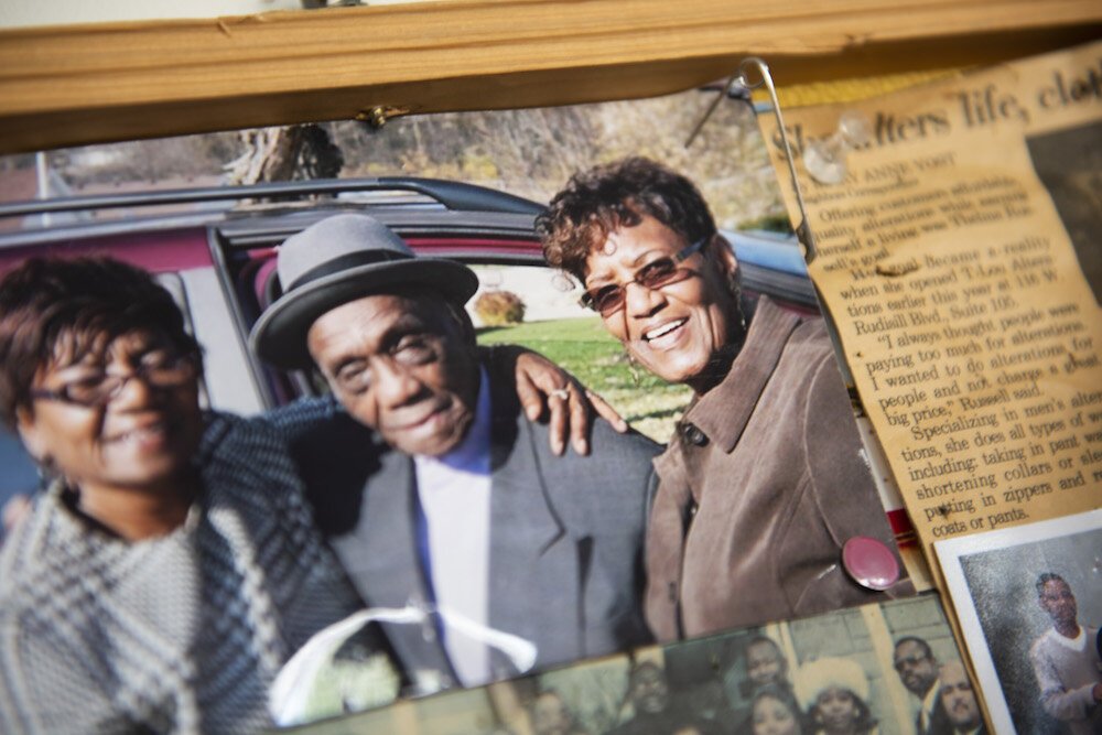 The Penta Center provides office space and resources for well-known business owners like Miss (Thelma Lou) Russell of T-Lou Alterations.