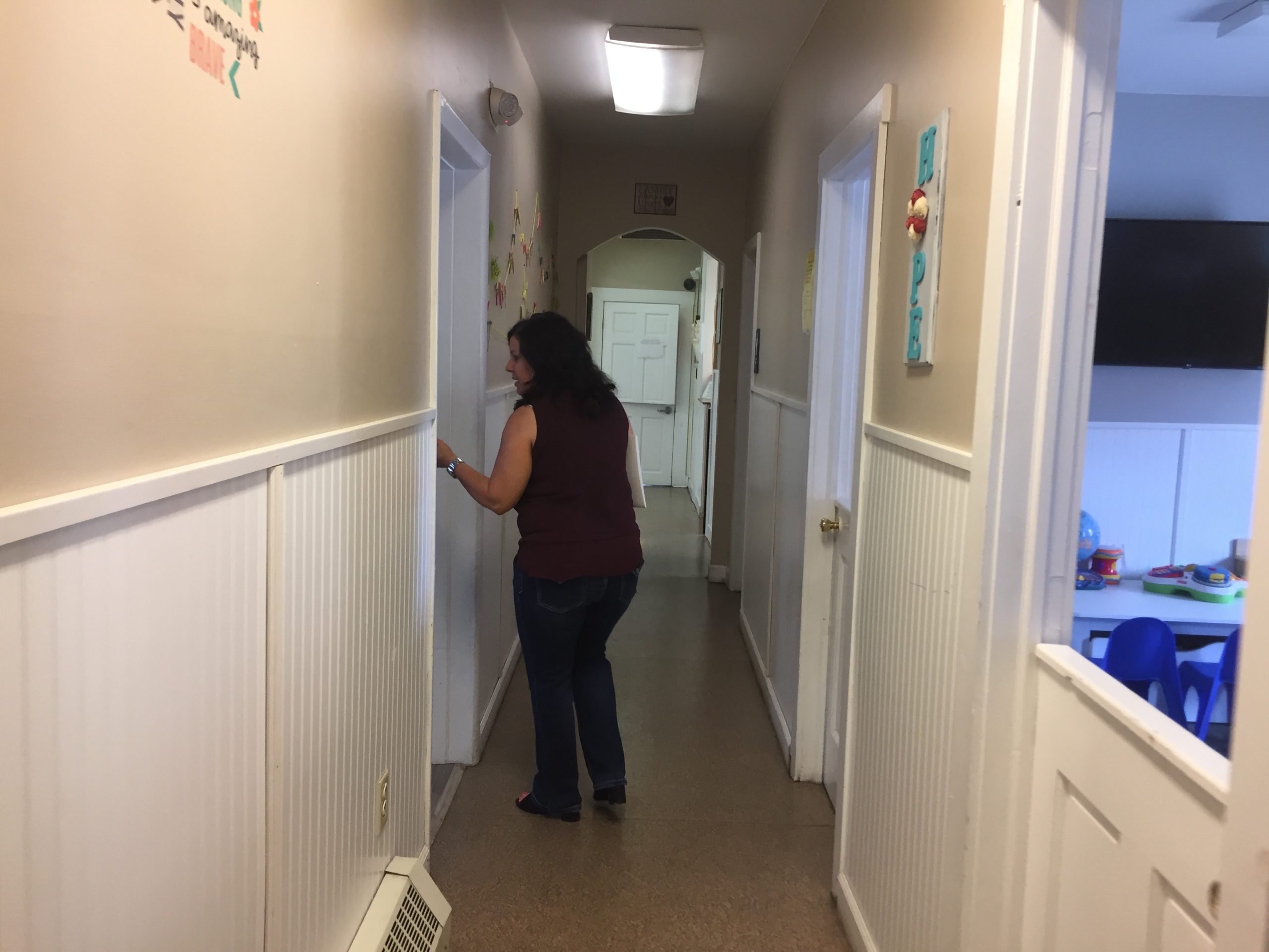 The Vincent House has room for 10 families at a time.