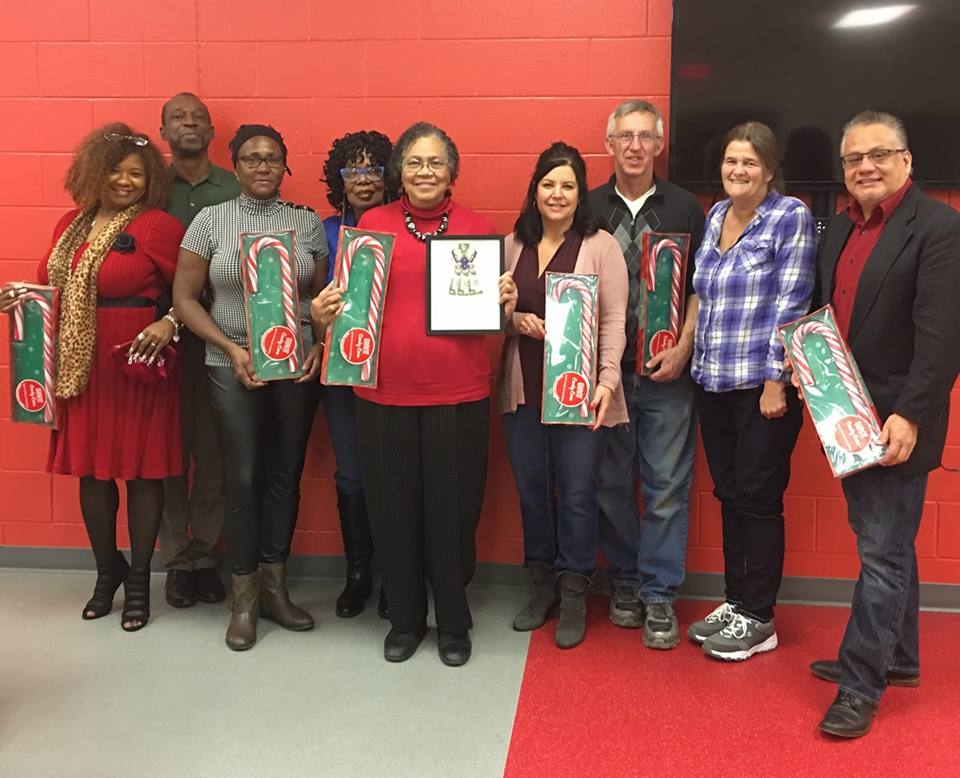 Leaders in the Oxford neighborhood celebrate holidays together.