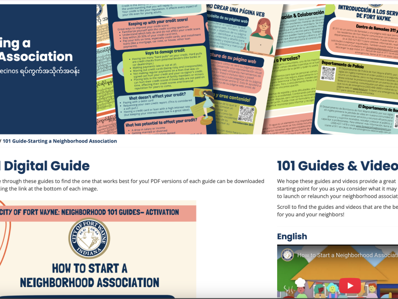 Each guide has a complementary video, and are available in English, Spanish and Burmese. They are intended to be quick and easy-to-use resources.