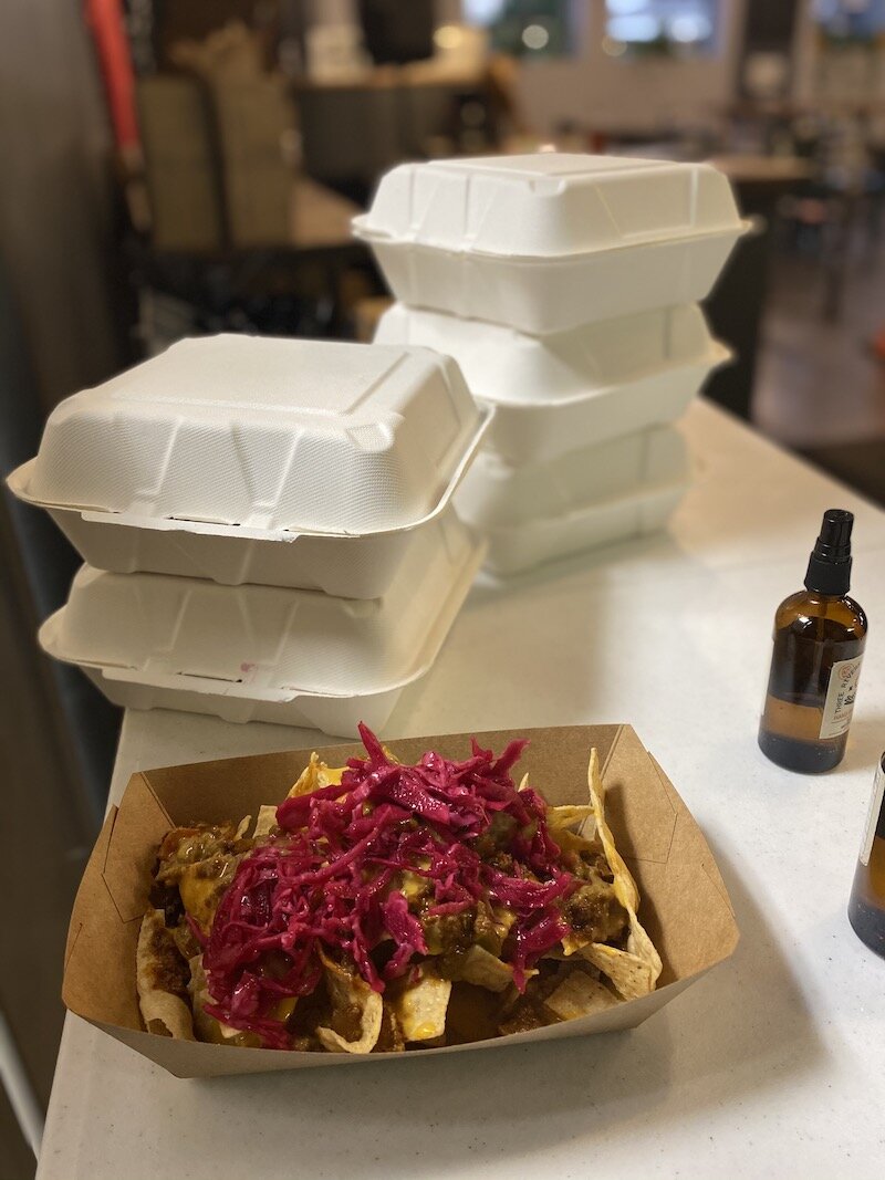 Hop River Brewing Company uses recyclable materials whenever possible.