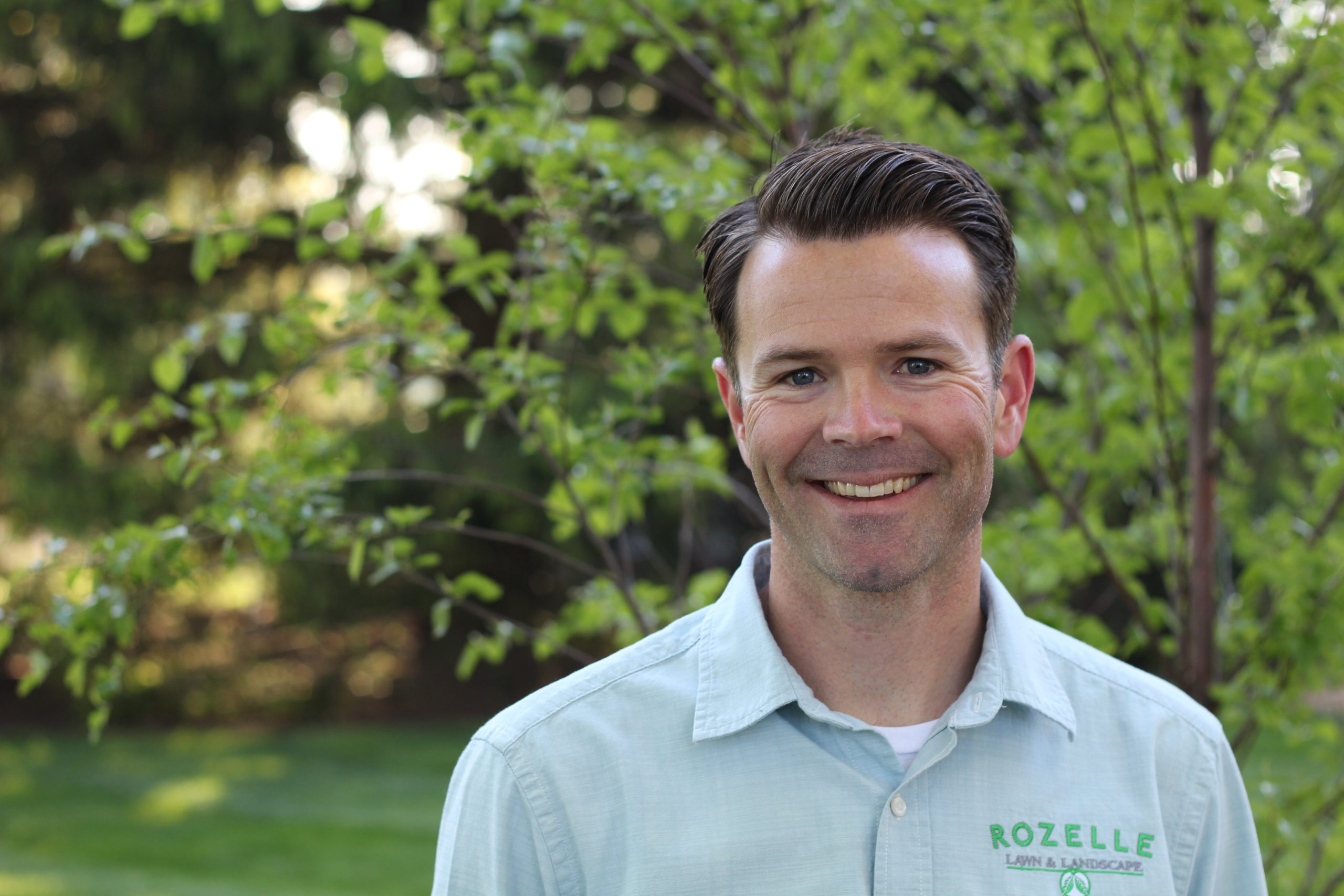 Jay Rozelle of Rozelle Lawn & Landscaping.