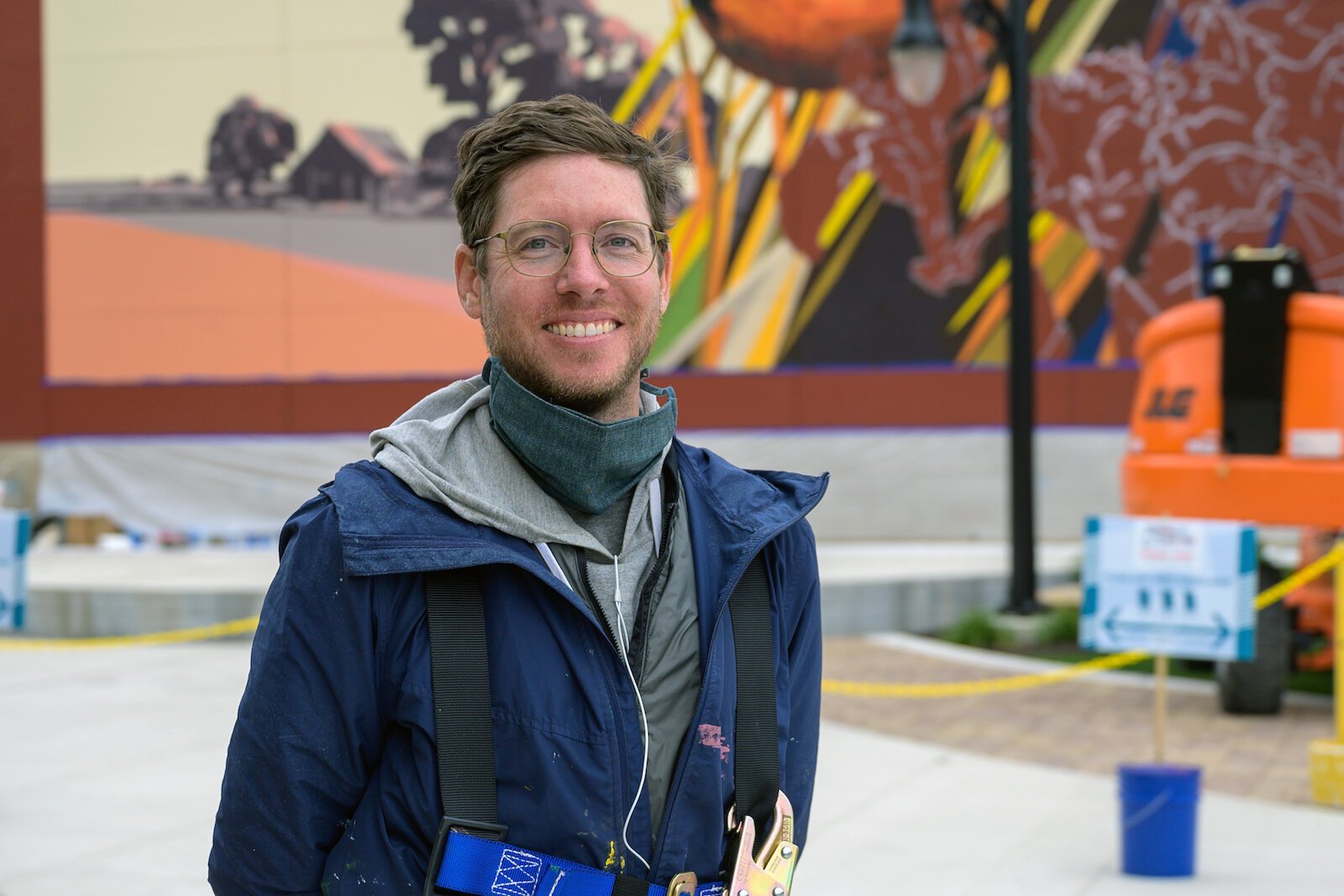 David Rice is a muralist based in Portland, Ore.