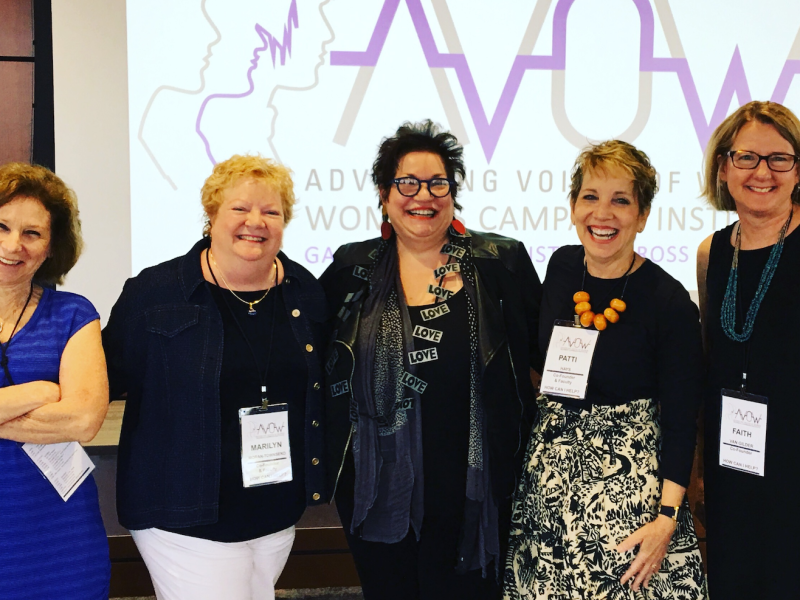 AVOW was started in Fort Wayne by a group of women, including Rachel Tobin-Smith, Marilyn Moran-Townsend, Patti Hays, and Faith Van Gilder.