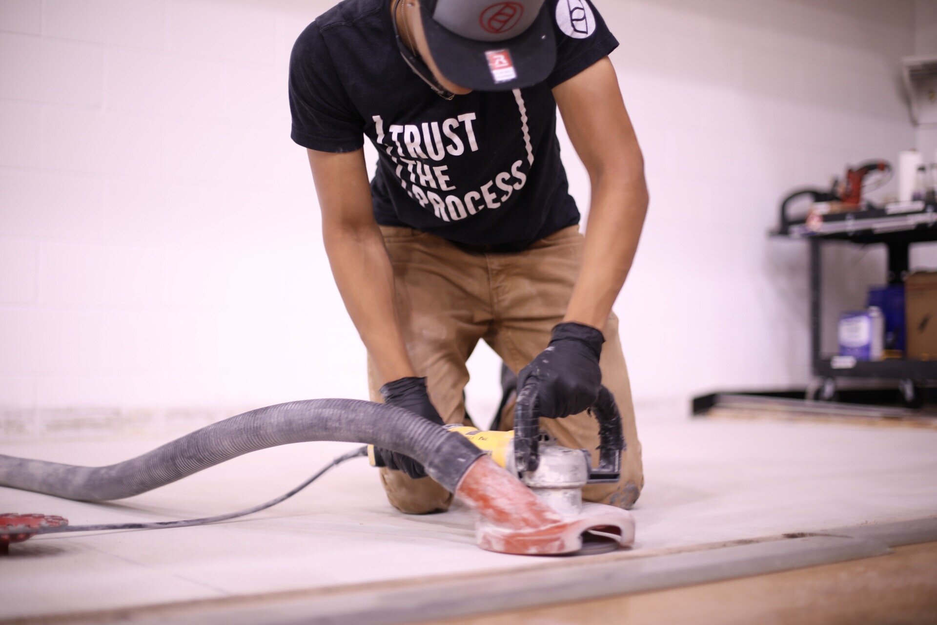 Dancer Concrete Design's Damin Royal in action