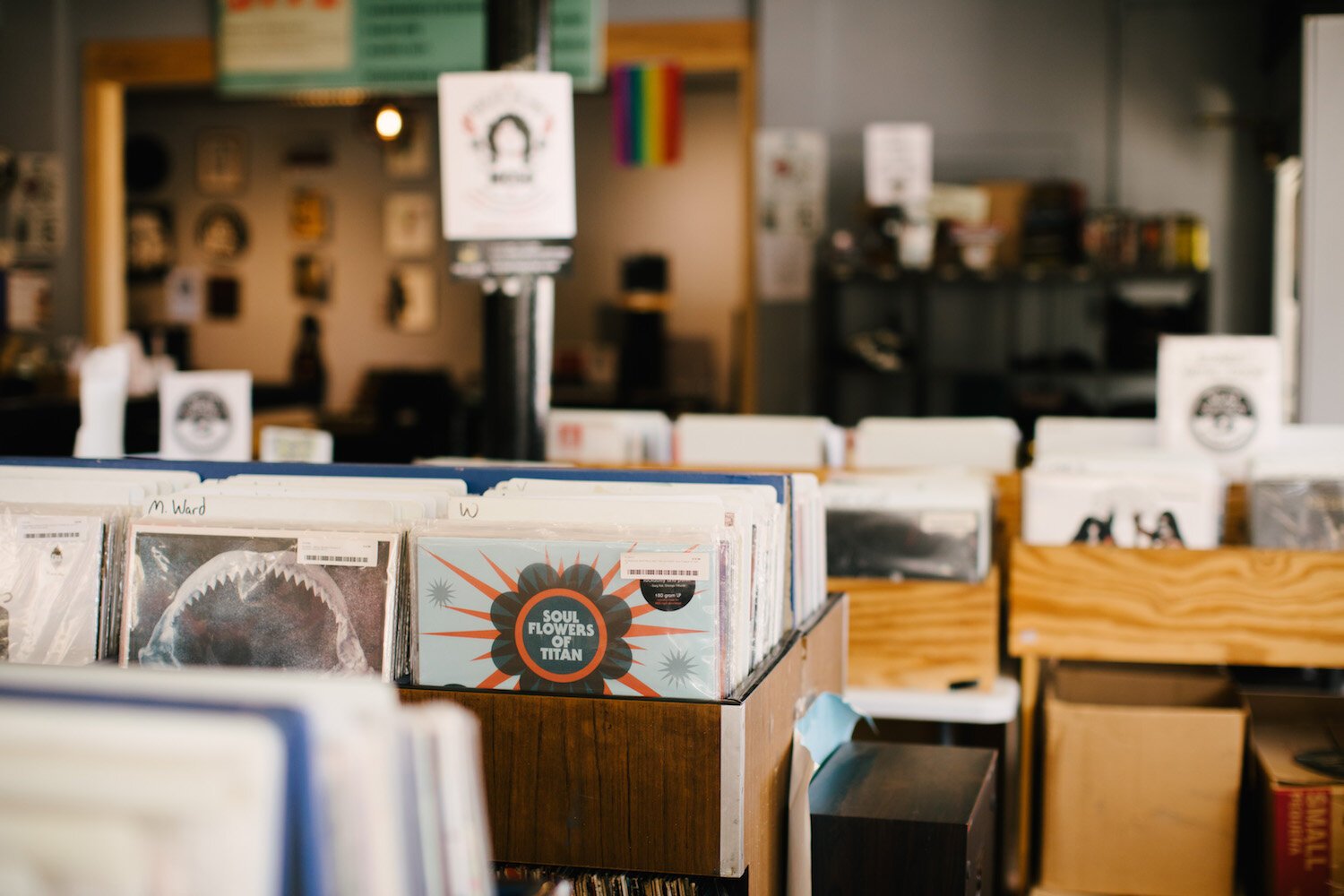 Neat Neat Neat caters to vinyl enthusiasts with discerning tastes, often carrying obscure or limited edition titles.