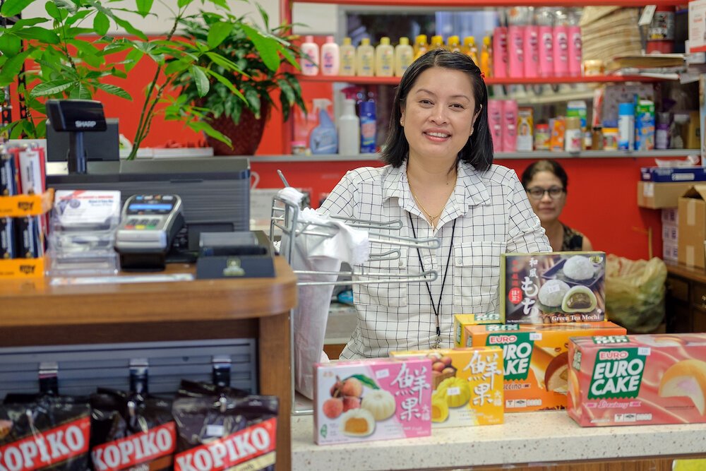 PNC works with local Burmese business owners like Pakao Mon of Magadoo Asian Grocery & Wholesale.
