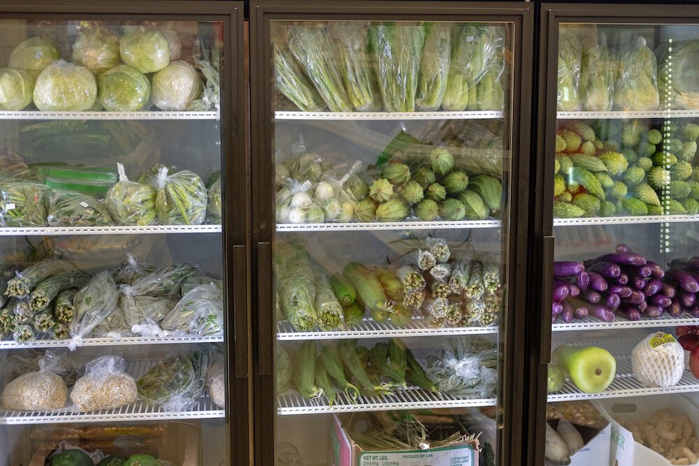 Fresh produce is a popular item at Magadoo.