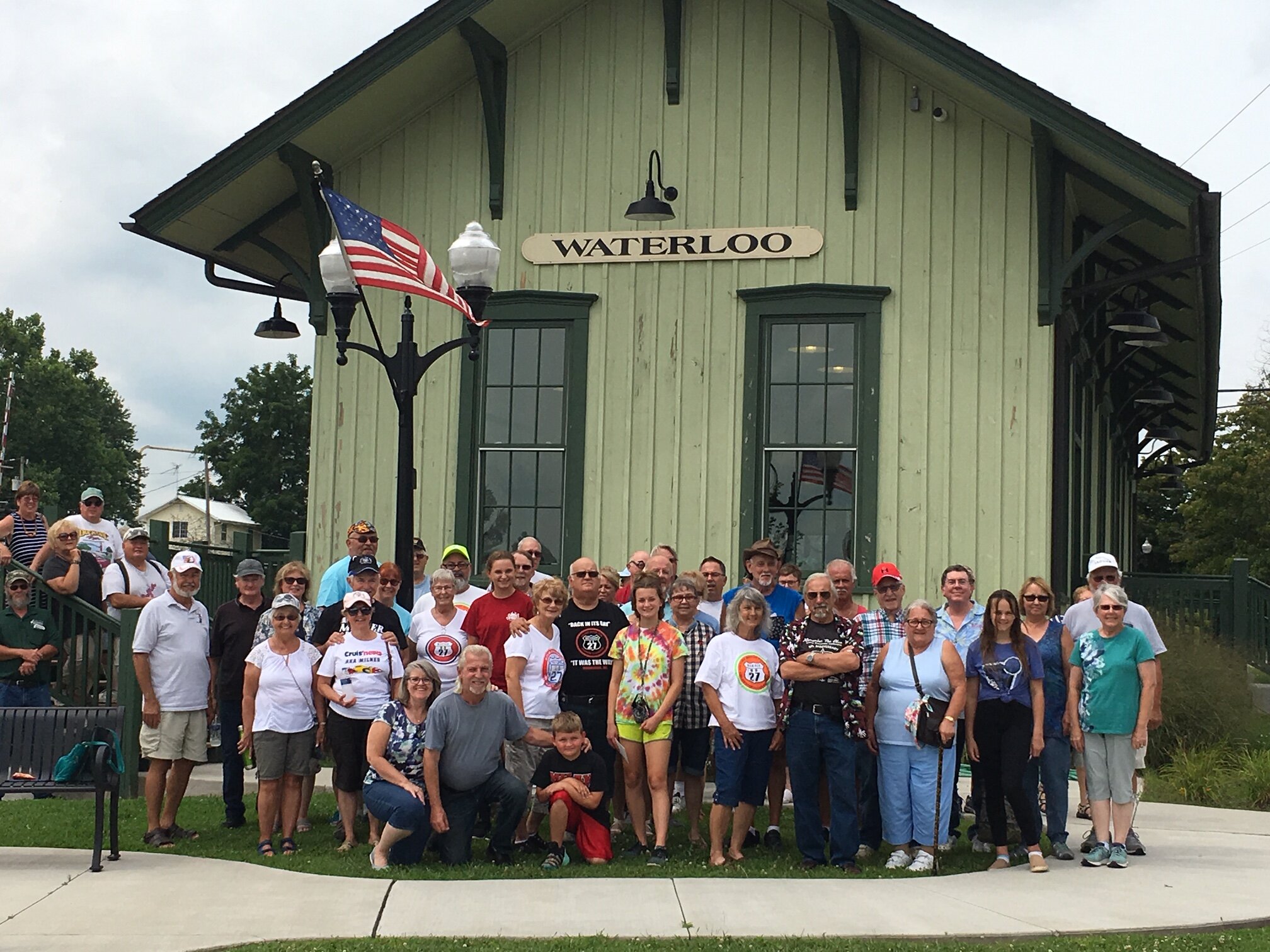 The Town of Waterloo promotes itself as the Crossroads of Northeast Indiana because of its proximity to assets like the Amtrak train stop.