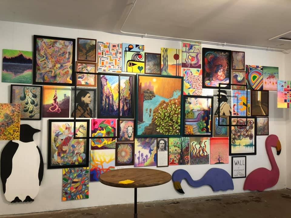 Wunderkammer hosts several art exhibits a year.