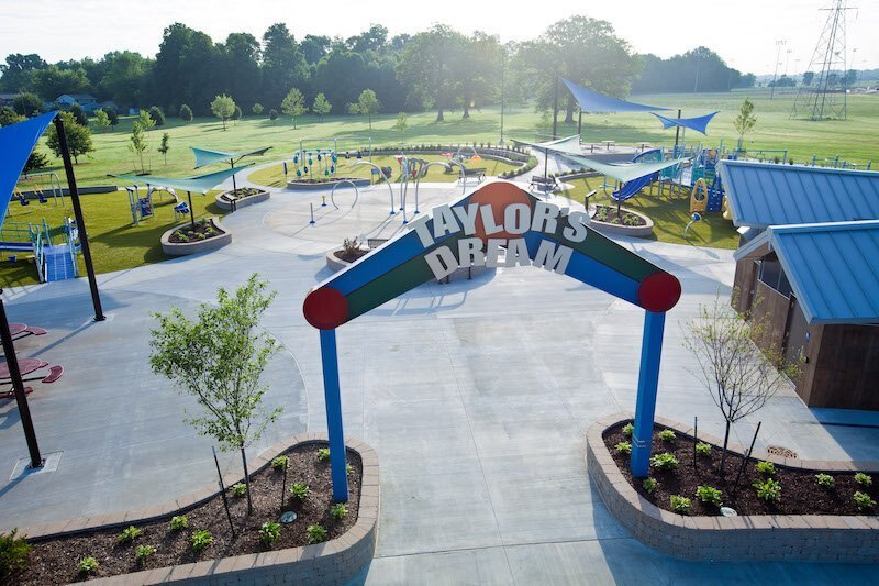 Taylor's Dream Park is Indiana's first Boundless Playground.