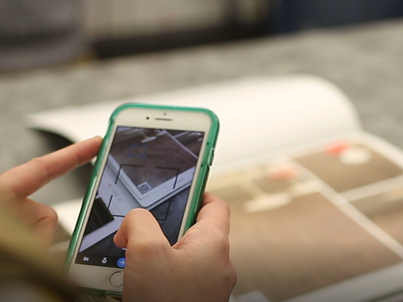 Once developed, Sample Snap is poised to streamline the sample ordering process for designers.