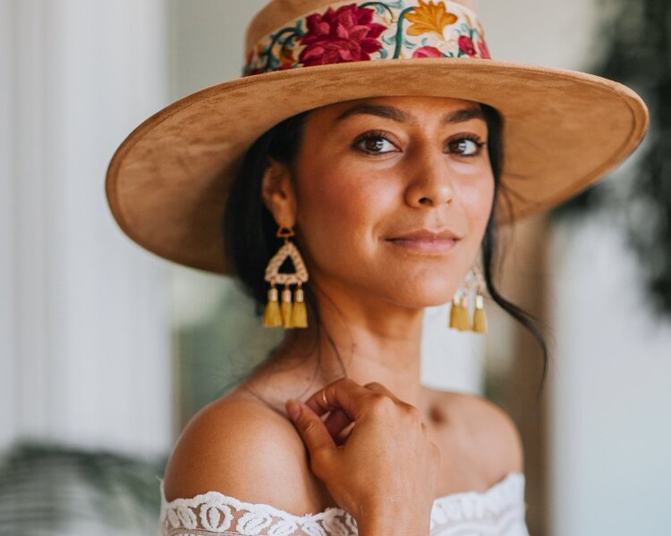 Amparo Rojas is an entrepreneur who designs and makes hand-crafted jewelry pieces for men and women.