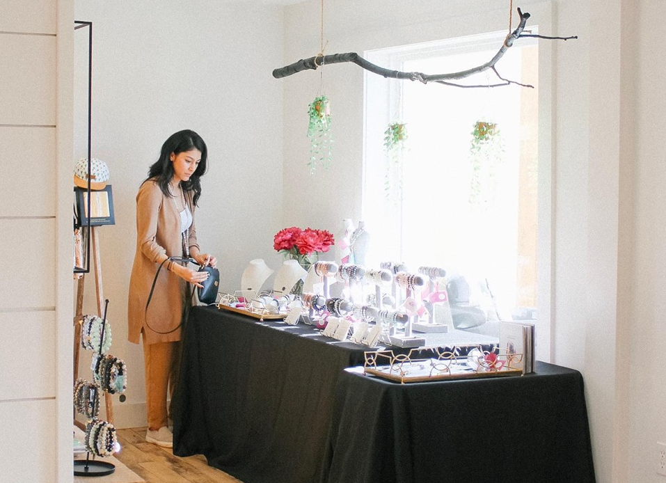 Rojas sells her pieces at markets and through an online store.
